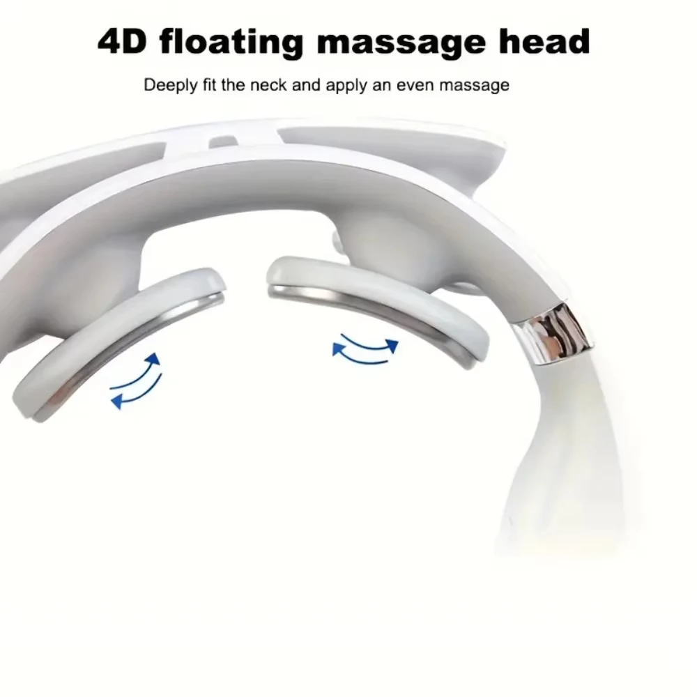Portable Smart Neck Massager USB Charging for Cervical Pain Relief for Neck PainElectric Deep Tissue Massager for Neck Portable Smart Neck Massager USB Charging for Cervical Pain Relief for Neck PainElectric Deep Tissue Massager for Neck