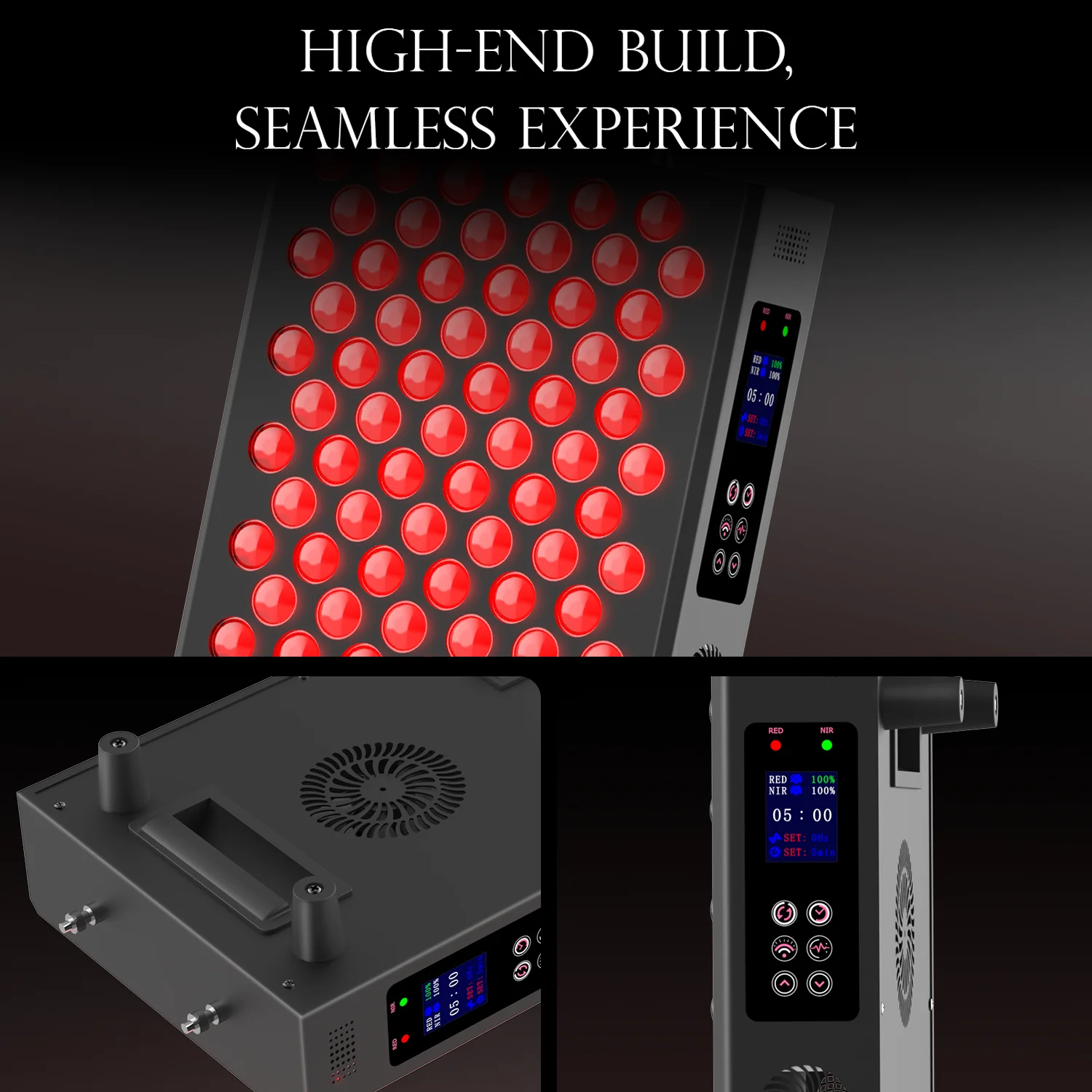 Double Chip Timing Led Red Light Therapy Panel Lamp 660nm Near Infrared Therapy Light 850nm LED Beauty Devices for Face and Body Double Chip Timing Led Red Light Therapy Panel Lamp 660nm Near Infrared Therapy Light 850nm LED Beauty Devices for Face and Body