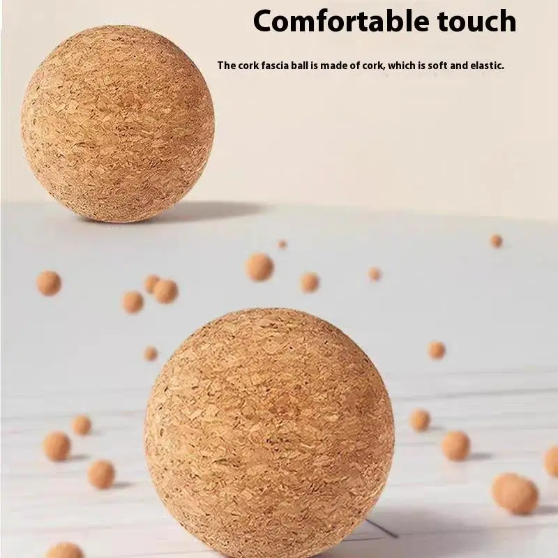 Cork Massage Ball Back Massage Foot Massager Yoga Ball Tension Release Therapy Myofascial Ball Relax Muscles Trigger Point Cork Massage Ball Back Massage Foot Massager Yoga Ball Tension Release Therapy Myofascial Ball Relax Muscles Trigger Point