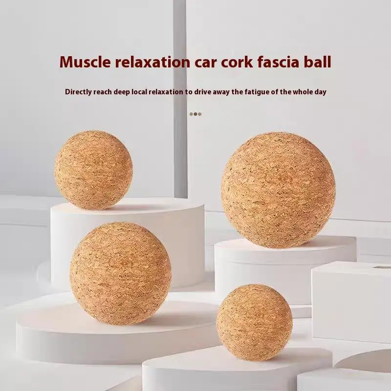 Cork Massage Ball Back Massage Foot Massager Yoga Ball Tension Release Therapy Myofascial Ball Relax Muscles Trigger Point Cork Massage Ball Back Massage Foot Massager Yoga Ball Tension Release Therapy Myofascial Ball Relax Muscles Trigger Point