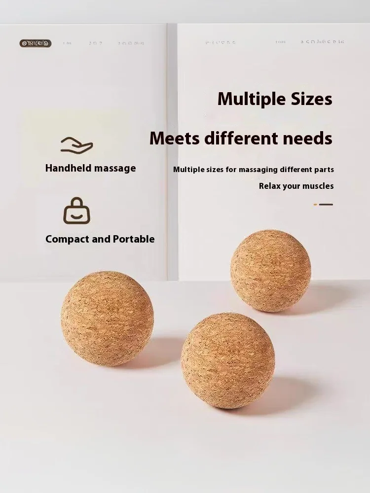 Cork Massage Ball Back Massage Foot Massager Yoga Ball Tension Release Therapy Myofascial Ball Relax Muscles Trigger Point Cork Massage Ball Back Massage Foot Massager Yoga Ball Tension Release Therapy Myofascial Ball Relax Muscles Trigger Point