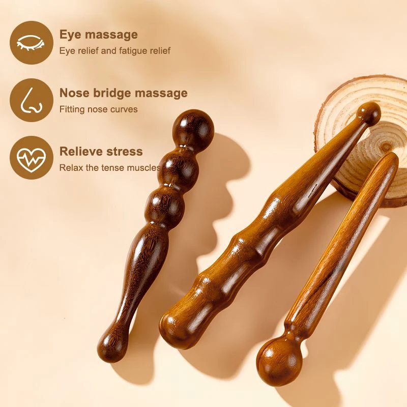 Wood Massage Stick Tool Natural Sandalwood Massager Acupoint Reflexology Tools For Full Body Relaxing Deep Tissue Foot Massage Wood Massage Stick Tool Natural Sandalwood Massager Acupoint Reflexology Tools For Full Body Relaxing Deep Tissue Foot Massage