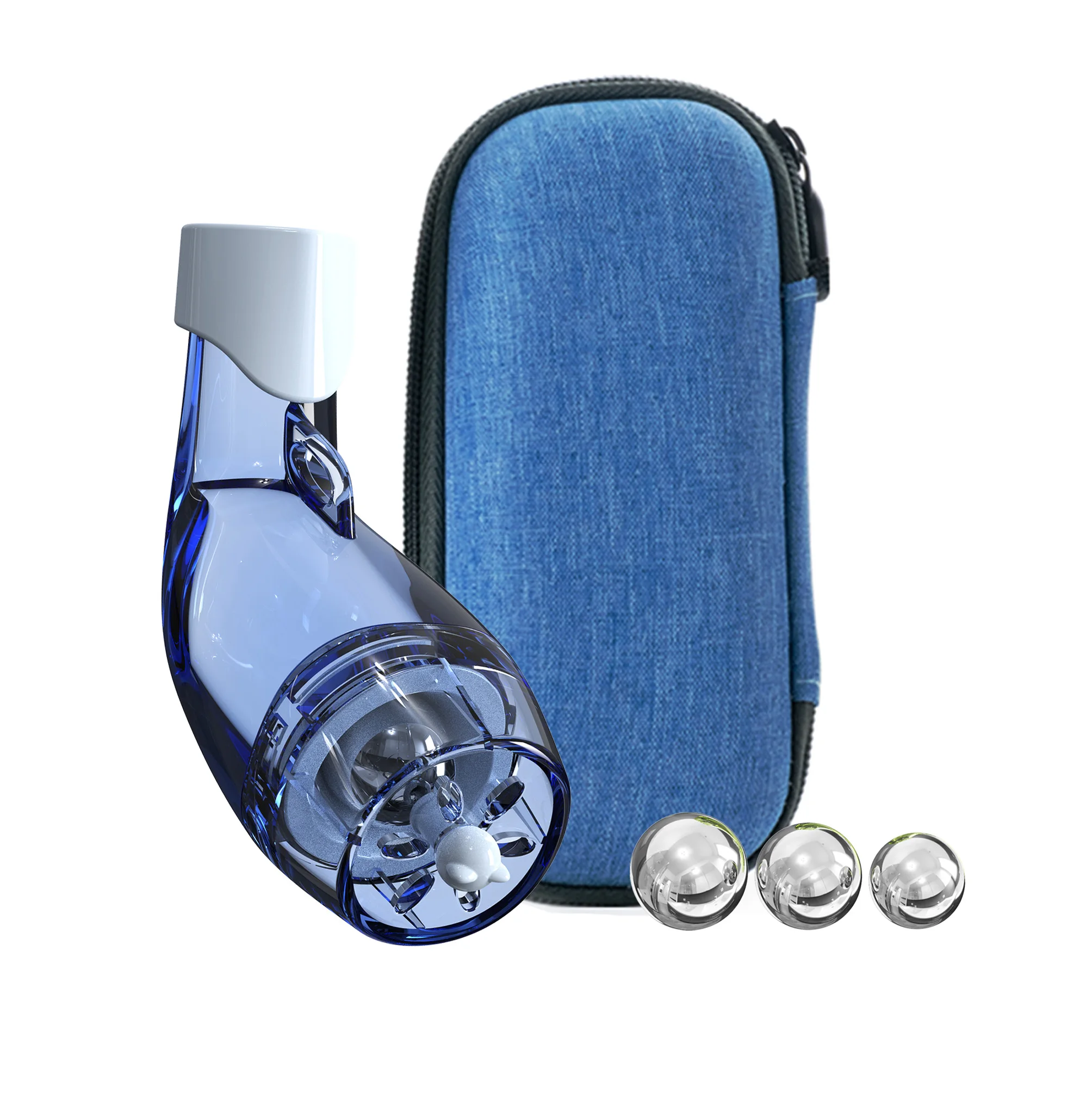 Breathing Exercise Device with Digital Manometer Lung Exerciser Device Respiratory Muscle Trainer Improve Lung Capacity with App Breathing Exercise Device with Digital Manometer Lung Exerciser Device Respiratory Muscle Trainer Improve Lung Capacity with App