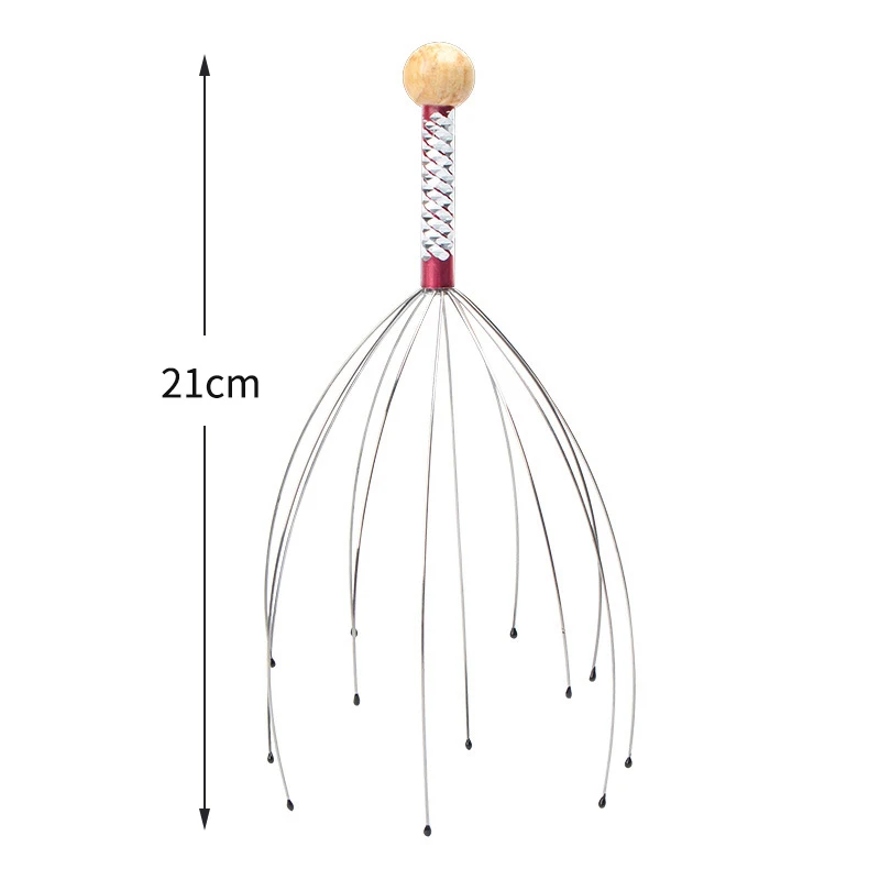 1/2PCS Head Massager Head Scratching Octopus Scalp Non Soul Extractor Divine Tool For Extracting Healthy And Healthy Hair - Image 5
