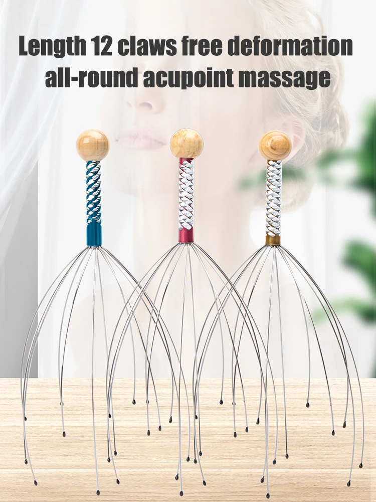 1/2PCS Head Massager Head Scratching Octopus Scalp Non Soul Extractor Divine Tool For Extracting Healthy And Healthy Hair 1/2PCS Head Massager Head Scratching Octopus Scalp Non Soul Extractor Divine Tool For Extracting Healthy And Healthy Hair