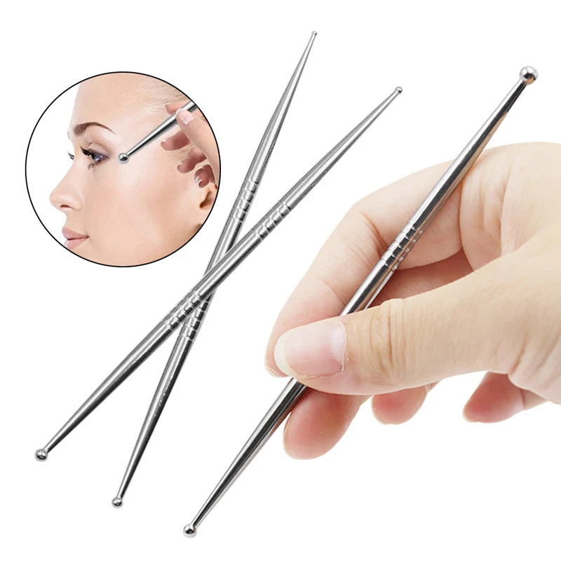 Stainless Steel Manual Acupuncture Pen,Deep Tissue Massage Tool Trigger Point Massage Relief Pain Therapy Tool For Body Relaxing