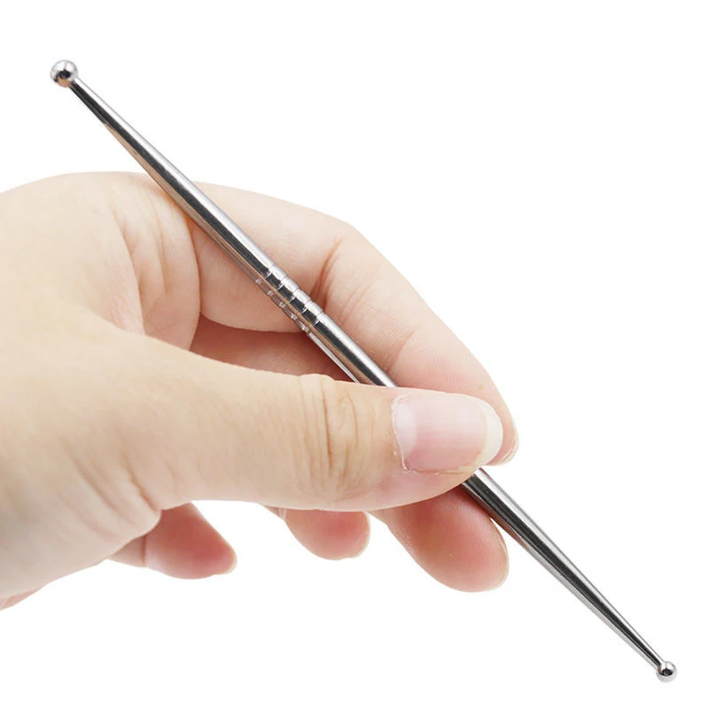 Stainless Steel Manual Acupuncture Pen,Deep Tissue Massage Tool Trigger Point Massage Relief Pain Therapy Tool For Body Relaxing