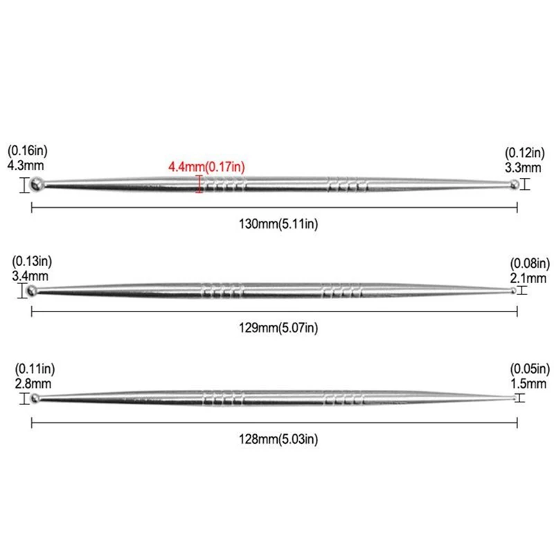 Stainless Steel Manual Acupuncture Pen,Deep Tissue Massage Tool Trigger Point Massage Relief Pain Therapy Tool For Body Relaxing
