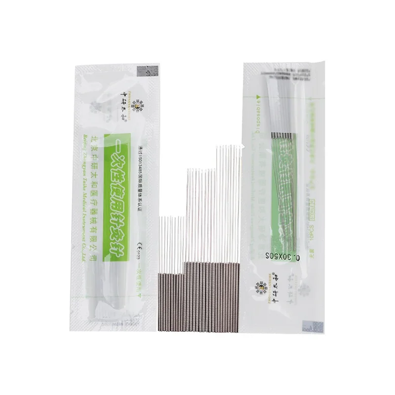 ZHONGYAN TAIHE 500 Pcs Acupuncture Needle with Tube ALL Size Acupuncture Disposable Sterile Beauty 1 BOX Massage Sterilze Needle - Image 3
