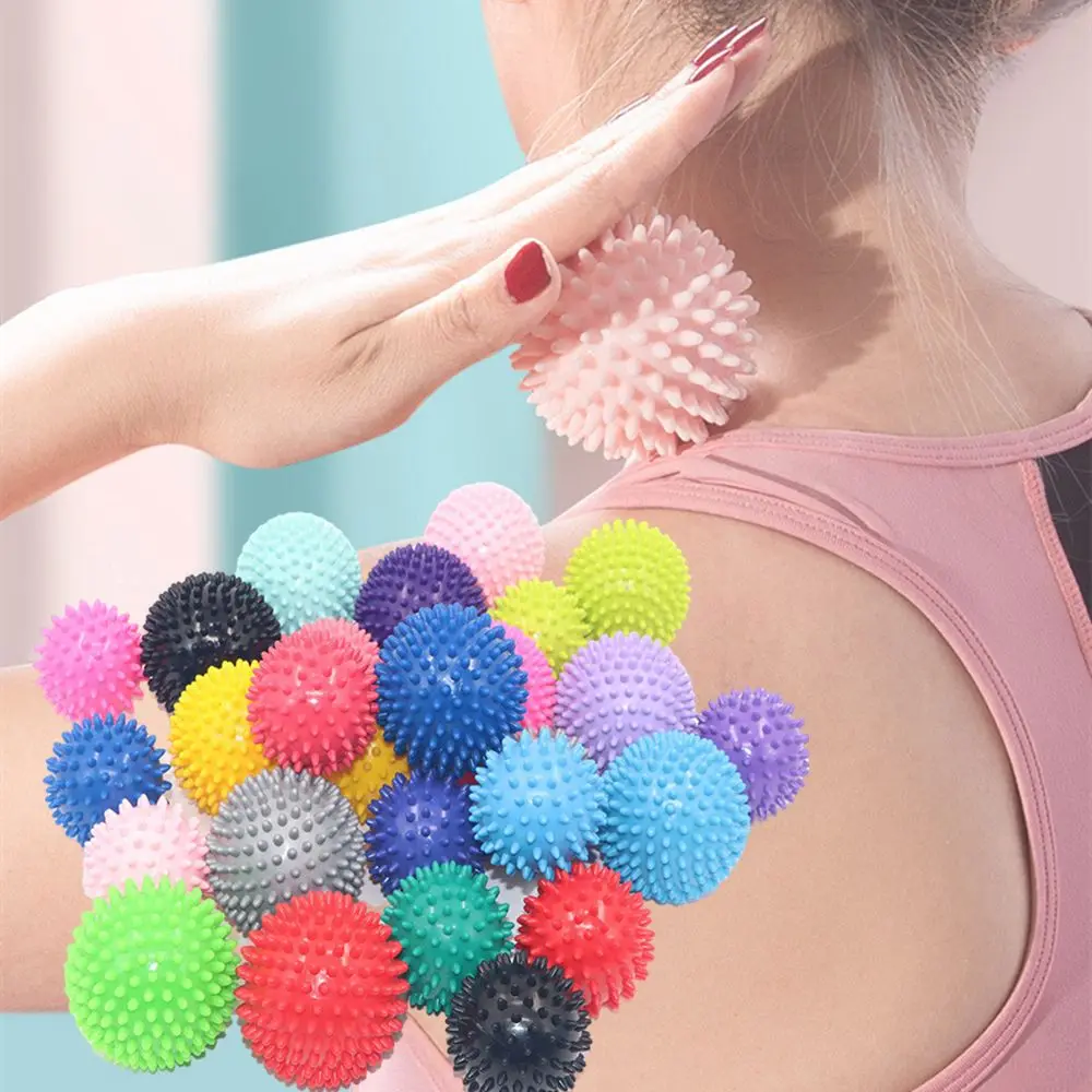 Premium Grade Roller Ball Pain Stress Relief Plantar Fasciitis Spiky Massage Ball Foot Massager Back Massage Deep Tissue - Image 2