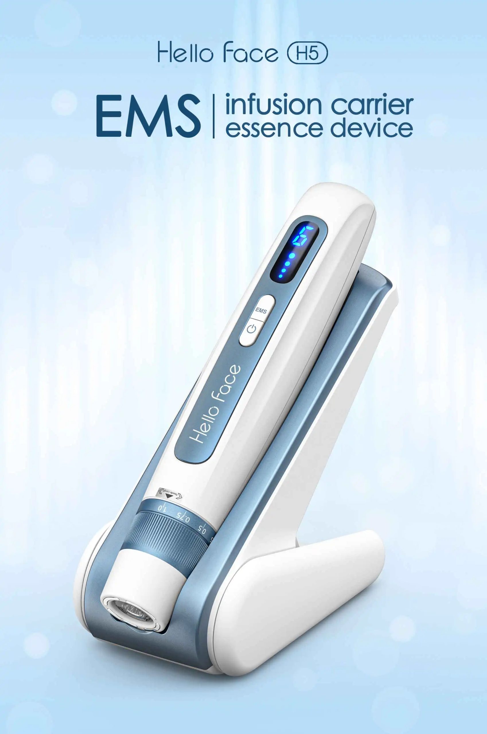 Hello Face H5 Derma pen Original Professional Derma Pen 2 in 1 EMS Automatic Microneedling pen Hello Face H5 Derma pen Original Professional Derma Pen 2 in 1 EMS Automatic Microneedling pen