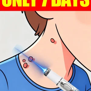 blue light pen to solve neck warts, axillary wart care tools