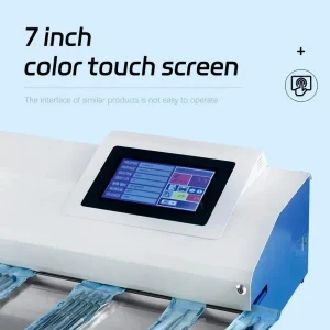 Full Automatic Dental Sealing Machine with Printer, Medical Sterilization Pouch Packaging Machine for Paper Plastic Roll Bags