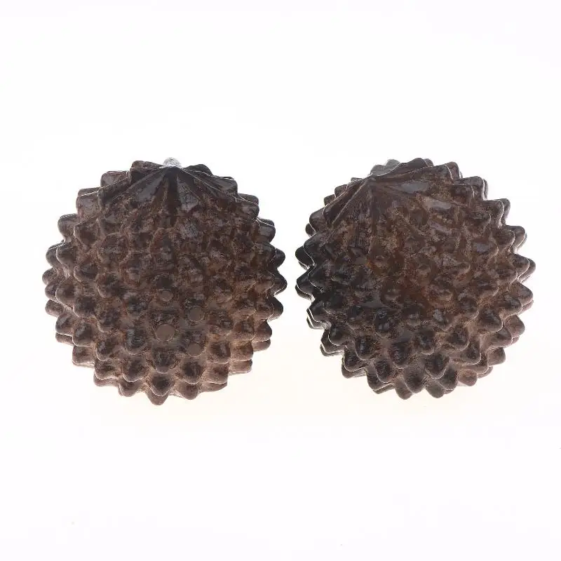 〔San〕Relief Walnut Handheld Ball Sandalwood Handheld Ball Massage Exercise Healthcare Plaything Hand-Worn Ball 1Pair