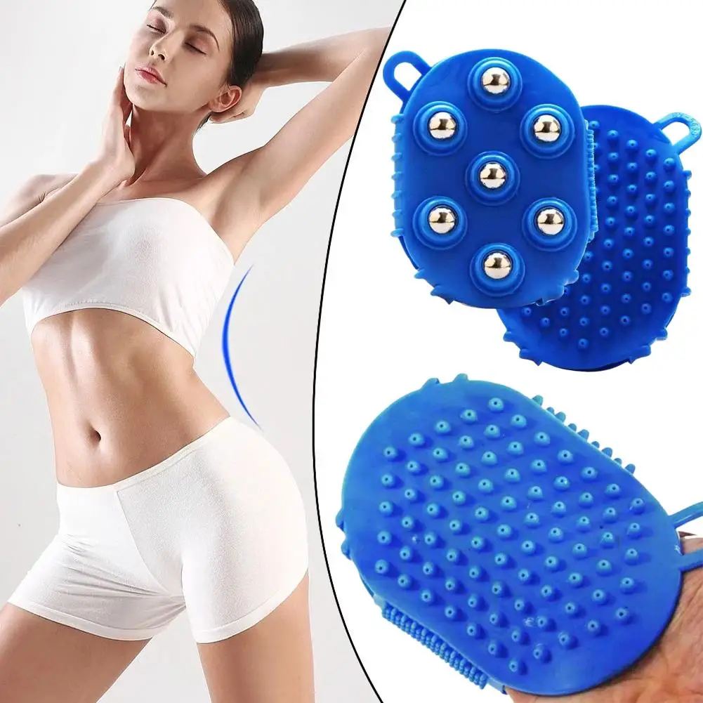 Hand Held Massager Full Body Massage Tool with Roller Ball Massager 360-degree-roller for Muscle Back Neck Joint Foot Leg - Image 3