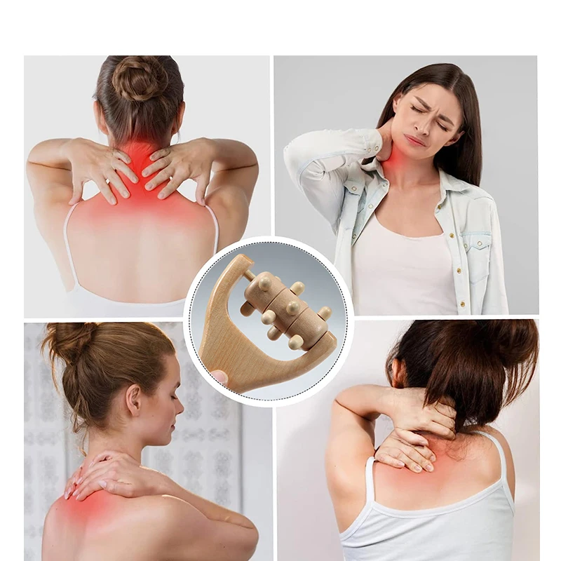 1Pcs Wooden Massage Roller, Multi-Functional Body Roller for Cellulite Reduction, Eases Muscle Tension ,Natural Muscle Roller 1Pcs Wooden Massage Roller, Multi-Functional Body Roller for Cellulite Reduction, Eases Muscle Tension ,Natural Muscle Roller