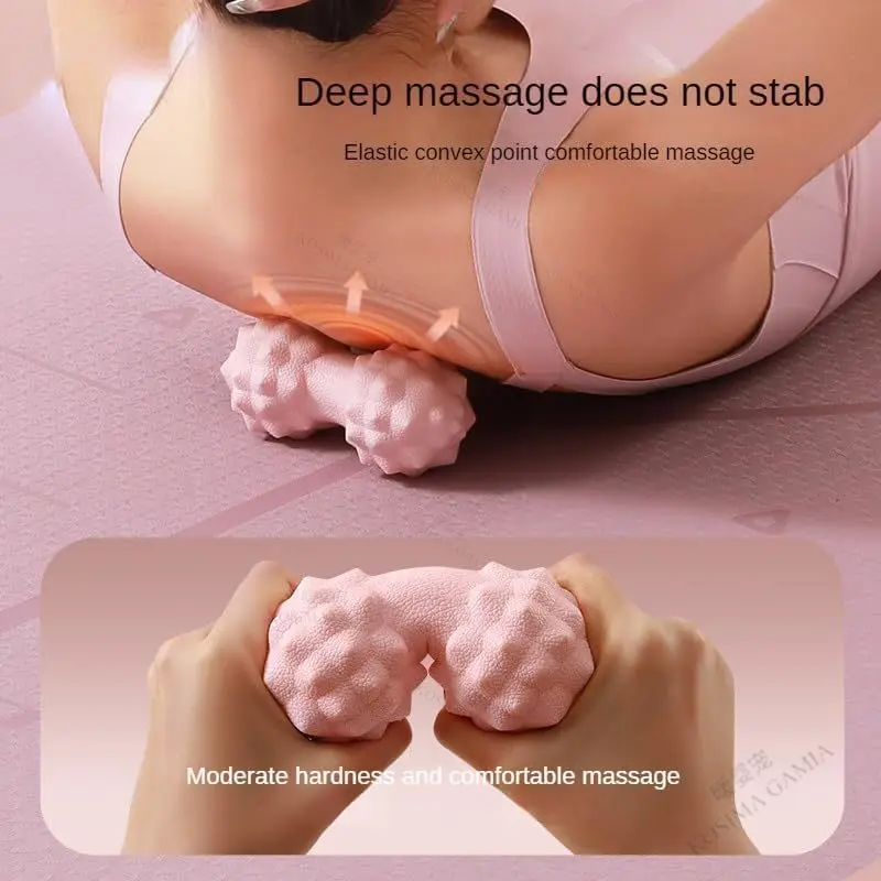 Textured TPR Massage Ball Dual Sided for Deep Tissue Relief Foot Arch Neck Shoulder Yoga Physio Roller Muscle Recovery Textured TPR Massage Ball Dual Sided for Deep Tissue Relief Foot Arch Neck Shoulder Yoga Physio Roller Muscle Recovery
