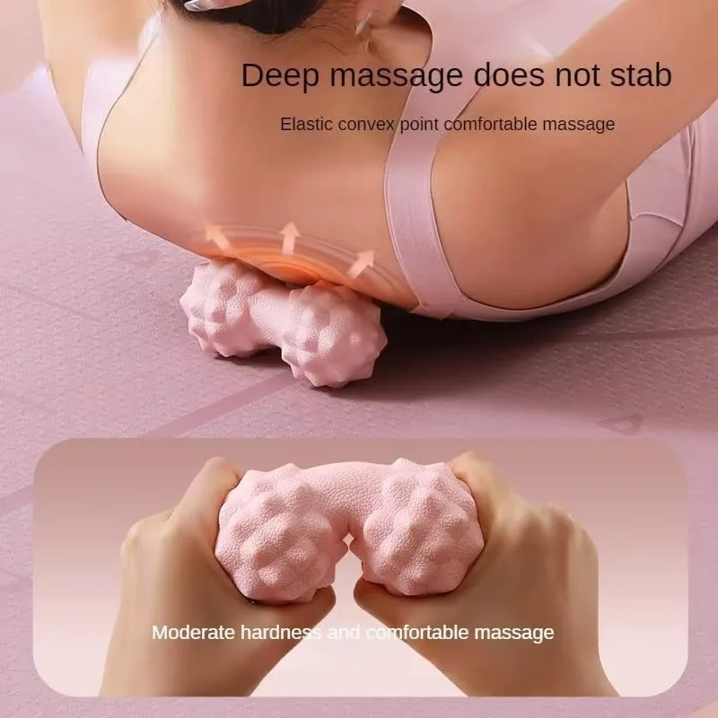 Textured TPR Massage Ball Dual Sided for Deep Tissue Relief Foot Arch Neck Shoulder Yoga Physio Roller Muscle Recovery - Image 6