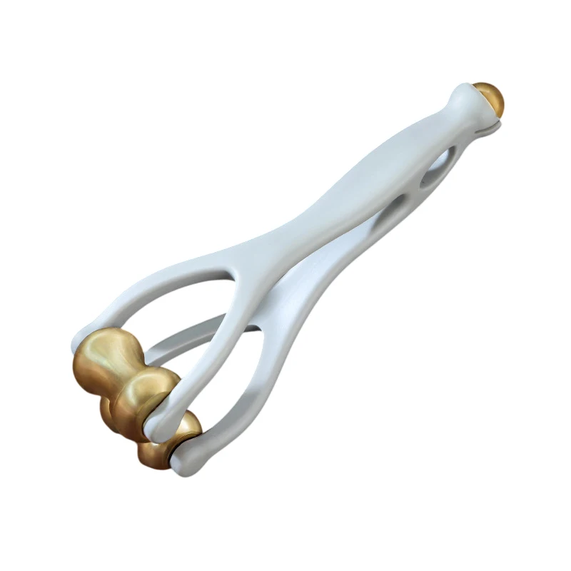 Finger Massage Dual-Row Roller Brass Roller Design Easy Use Relieve Finger Fatigue Promote Blood Portable Finger Massage Tool' Finger Massage Dual-Row Roller Brass Roller Design Easy Use Relieve Finger Fatigue Promote Blood Portable Finger Massage Tool'