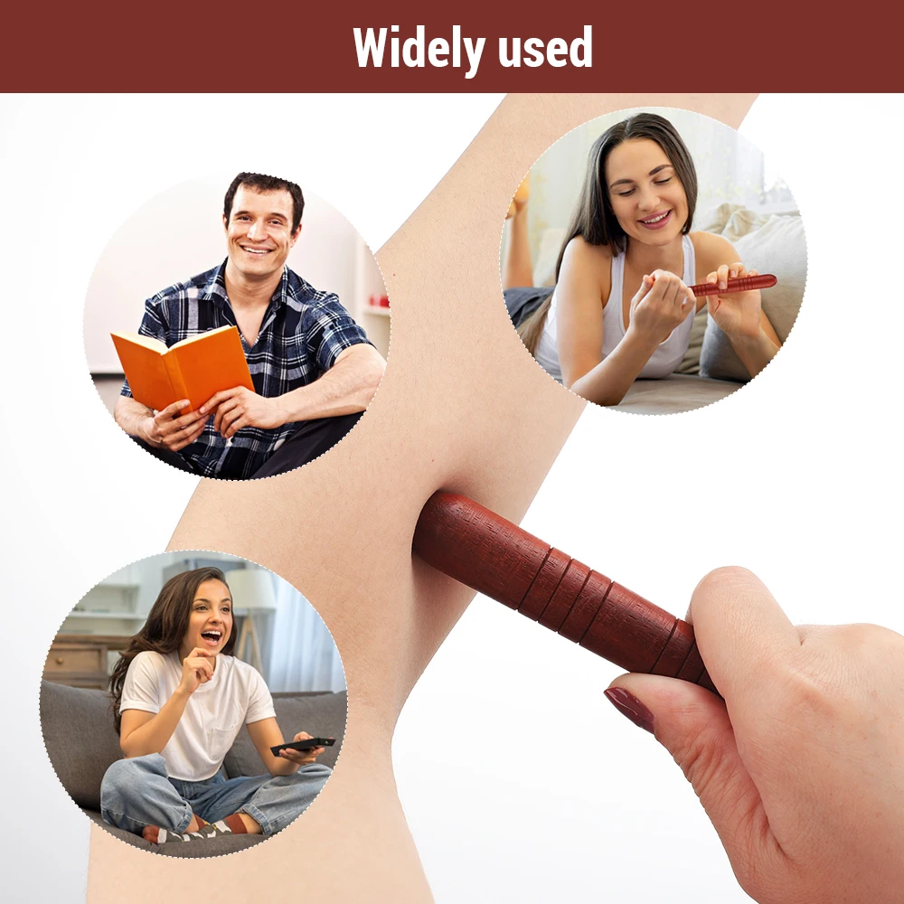 Wooden Foot Spa Physiotherapy Reflexology Thai Foot Massage Health Chart Free Massage Stick Tool - Image 6