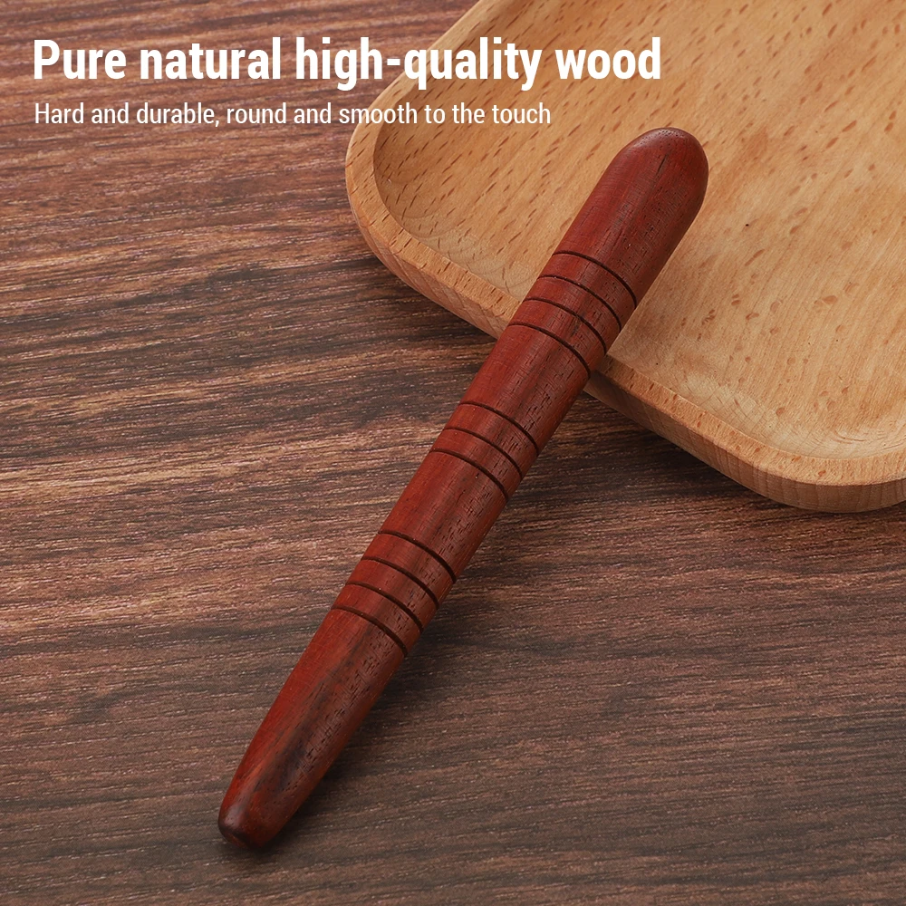 Wooden Foot Spa Physiotherapy Reflexology Thai Foot Massage Health Chart Free Massage Stick Tool - Image 3