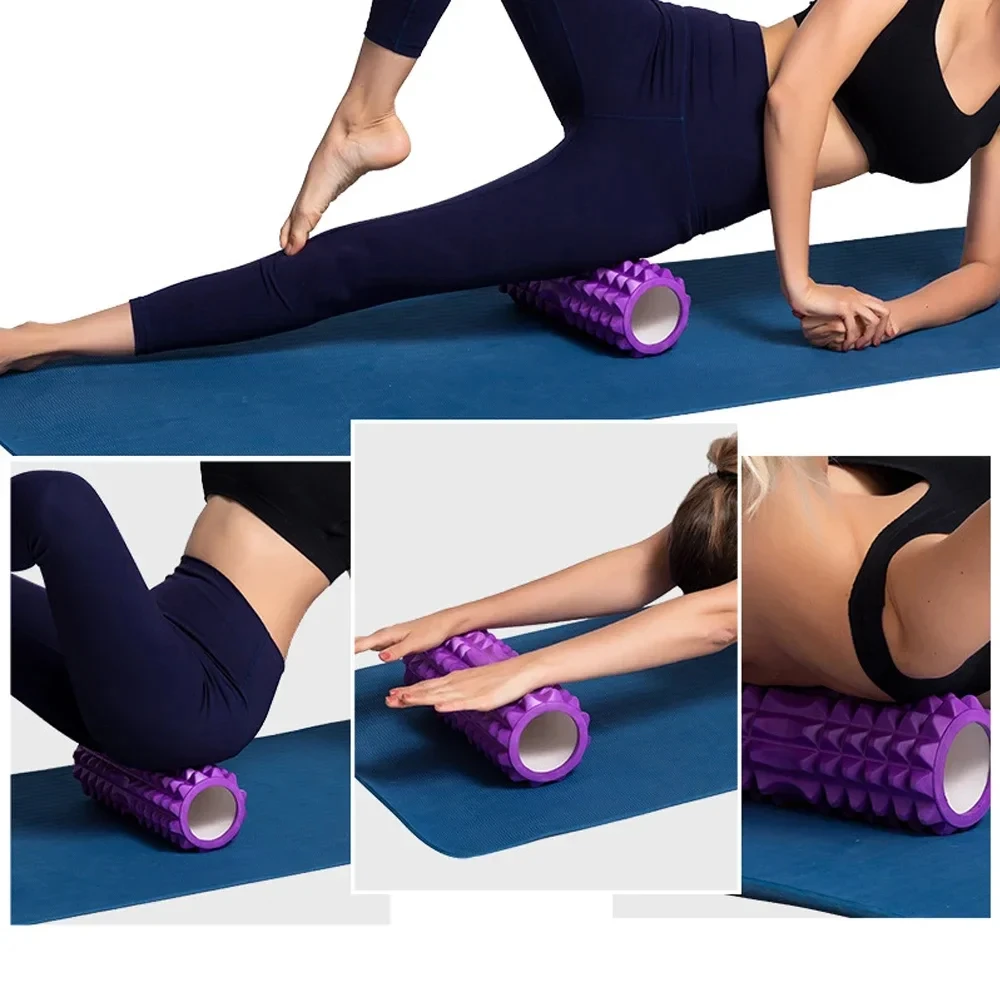 Hollow Foam Massage Roller - Yoga Fitness Column for Muscle Relaxation & Exercise Support, Training Companion Hollow Foam Massage Roller - Yoga Fitness Column for Muscle Relaxation & Exercise Support, Training Companion
