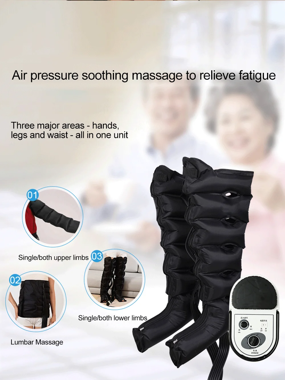 Thigh Air Compression Pressure Massager,Relieve Varicose Veins,Promote Blood Circulation,Relieve Thrombus,Leg Massager Machine Thigh Air Compression Pressure Massager,Relieve Varicose Veins,Promote Blood Circulation,Relieve Thrombus,Leg Massager Machine