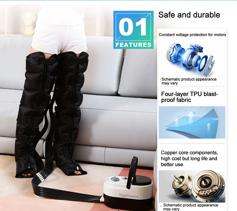 Thigh Air Compression Pressure Massager,Relieve Varicose Veins,Promote Blood Circulation,Relieve Thrombus,Leg Massager Machine Thigh Air Compression Pressure Massager,Relieve Varicose Veins,Promote Blood Circulation,Relieve Thrombus,Leg Massager Machine