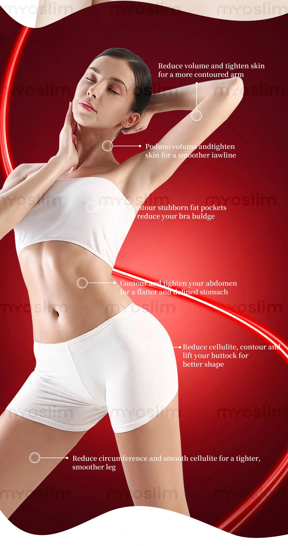 4D Multi-Function RF + Vacuum Roller Body Sculpting Machine – Skin Tightening Cellulite Removal & Muscle Stimulation All-in-One