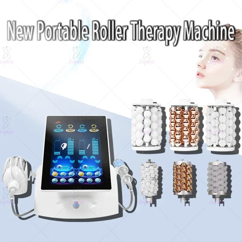 Body Sculpting Equipment Inner Ball Roller Massage Slimming Face Lifting Machine Weight Loss Anti Cellulite Skin Tightening