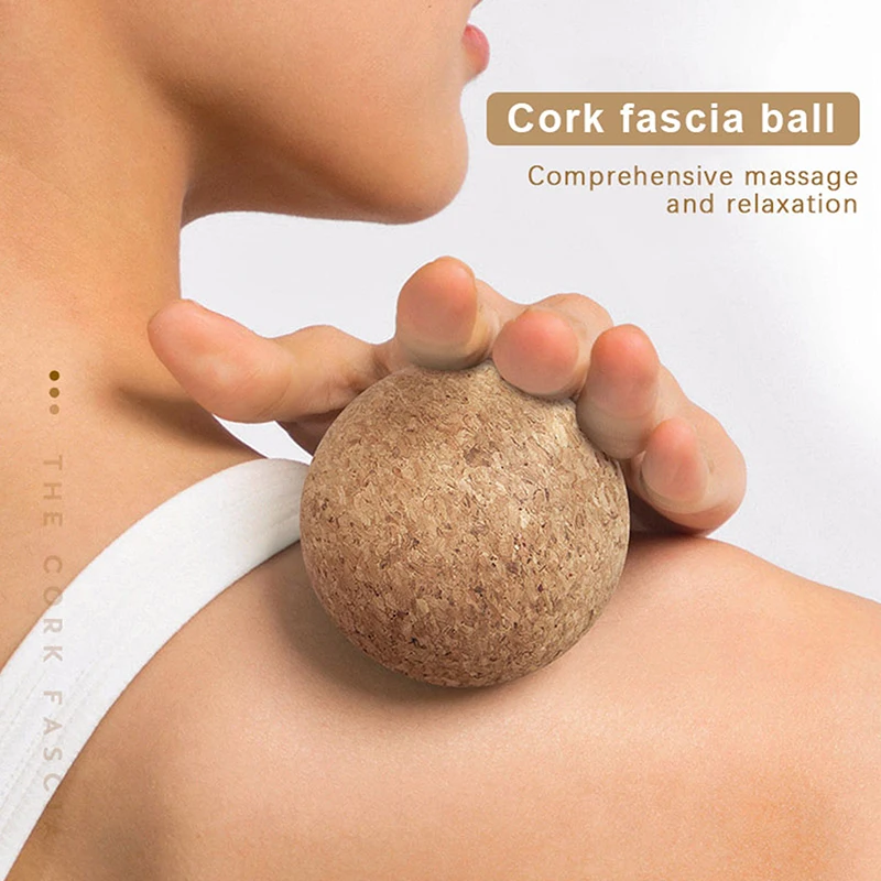 Cork Massage Ball Back Massage Foot Massager Yoga Ball Tension Release Therapy Myofascial Ball Relax Muscles Trigger Point Cork Massage Ball Back Massage Foot Massager Yoga Ball Tension Release Therapy Myofascial Ball Relax Muscles Trigger Point