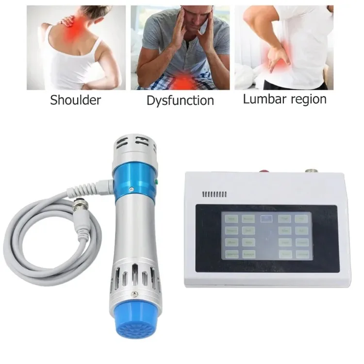 300mj Shockwave Therapy Machine with 7 Heads Body Massage ED Treatment Relax Physiotherapy New Shock Wave Equipment Pain Relief
