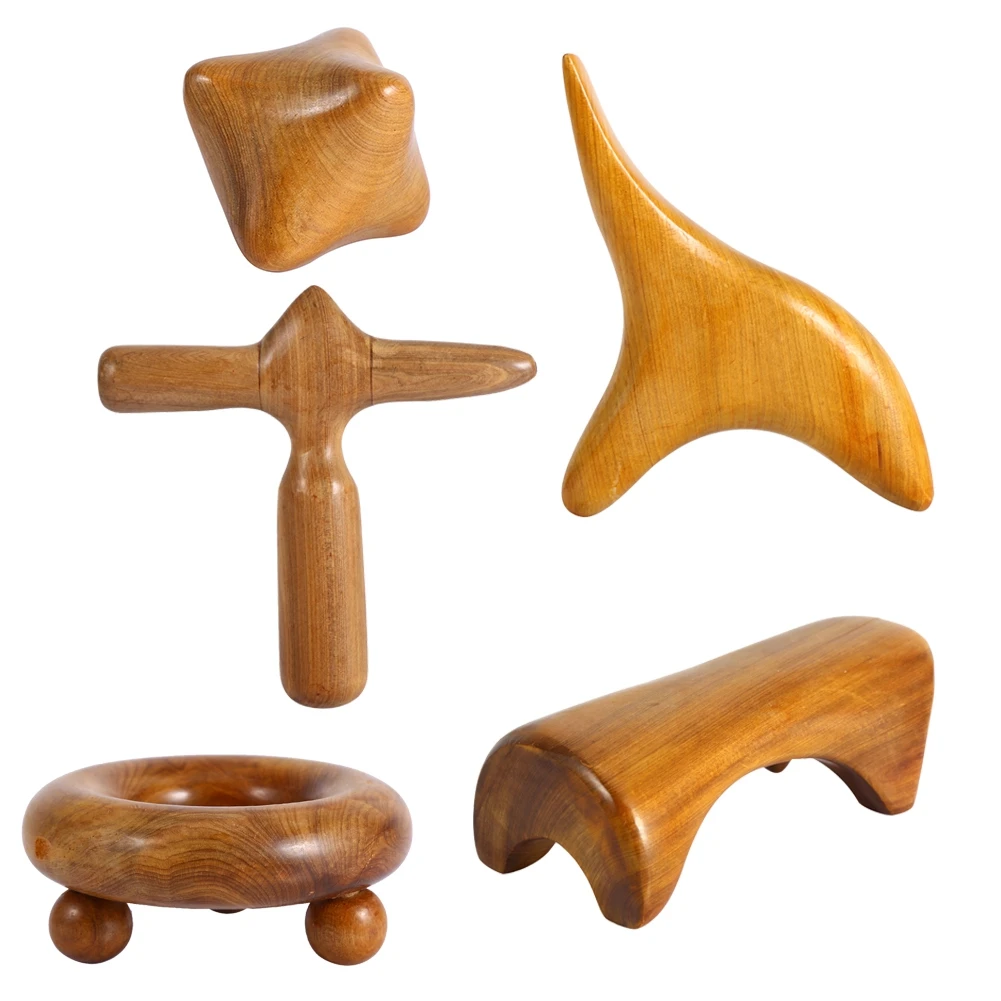 5Styles Vietnam Fragrant Wood Body Foot Reflexology Acupuncture Thai Massager Roller TherapyRoller Gua Sha Massager 5Styles Vietnam Fragrant Wood Body Foot Reflexology Acupuncture Thai Massager Roller TherapyRoller Gua Sha Massager