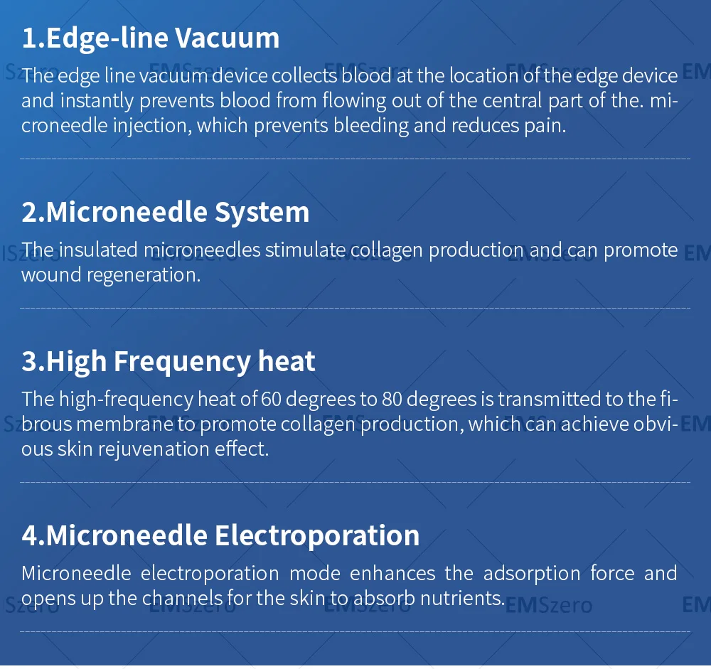 2025 New rf face lifting machine rfmicroneedling machine needle morpheus 8stretch marks removal