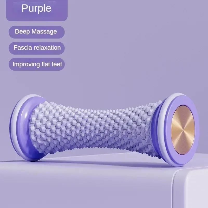 /Foot Massager Massage Roller Yoga Massage Ball Plantar Fascia Roller Muscle Relaxation Care Plastic Manual Foot Massager - Image 3