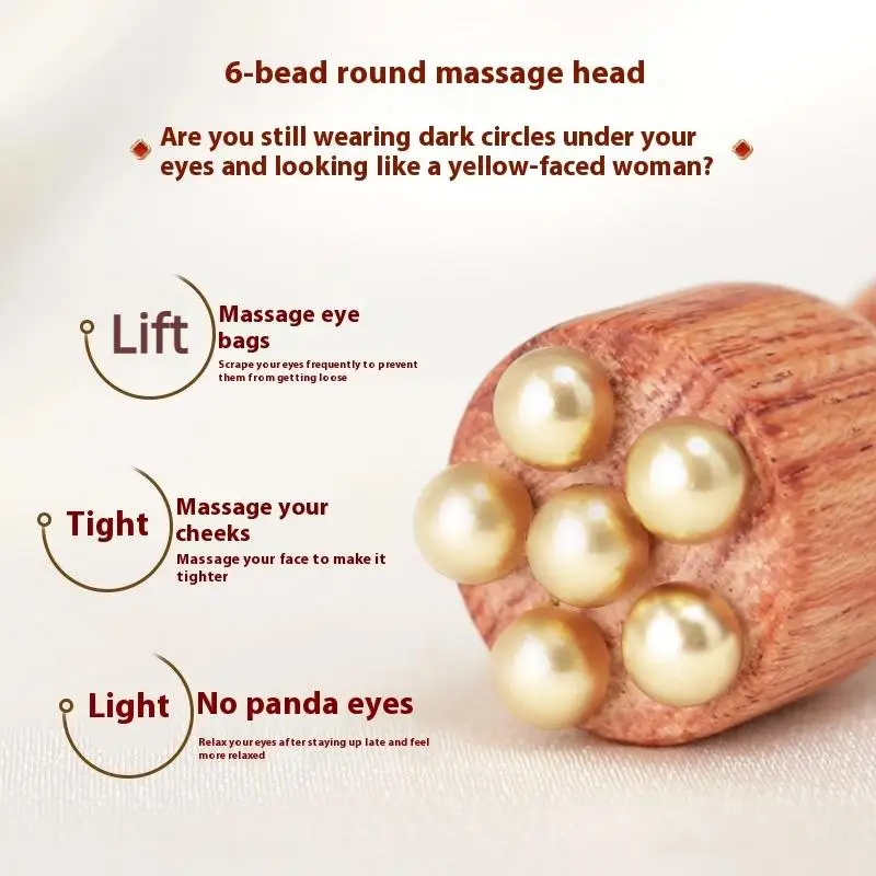 Lotus Seedpod Gua Sha Tool Brass Rosewood Facial Eye Massage Meridians Acupoint Relaxation Beauty Tool Lotus Seedpod Gua Sha Tool Brass Rosewood Facial Eye Massage Meridians Acupoint Relaxation Beauty Tool