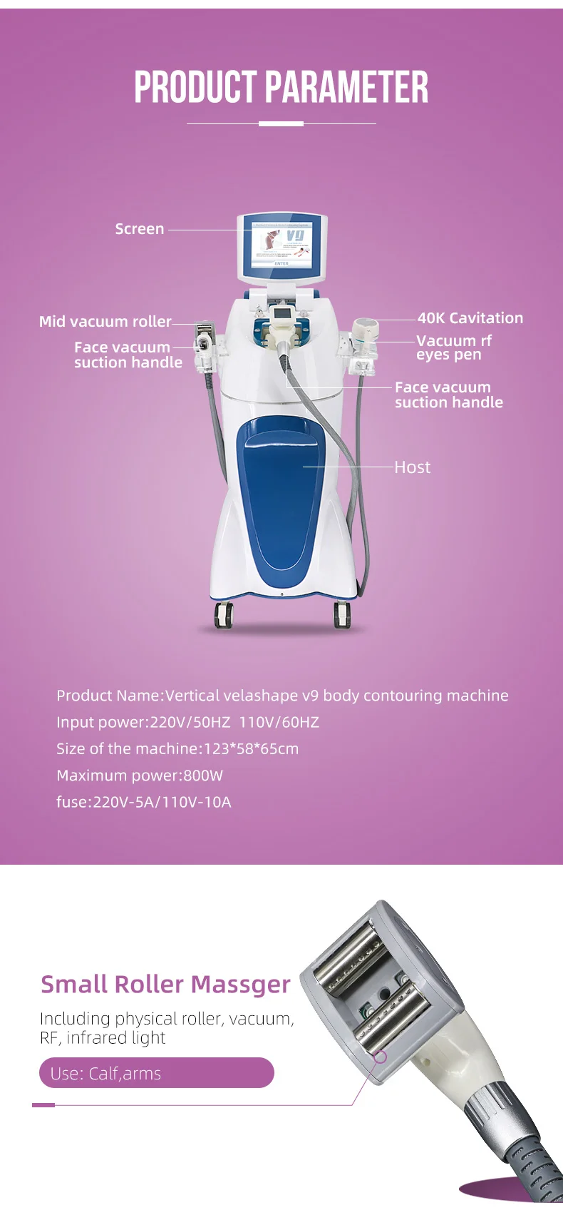 Vacuum Roller Massage Skin Tightening Cellulite Reduction Buttock Lift Body Shaping Equipment LPG Body Slimming Machine Vacuum Roller Massage Skin Tightening Cellulite Reduction Buttock Lift Body Shaping Equipment LPG Body Slimming Machine