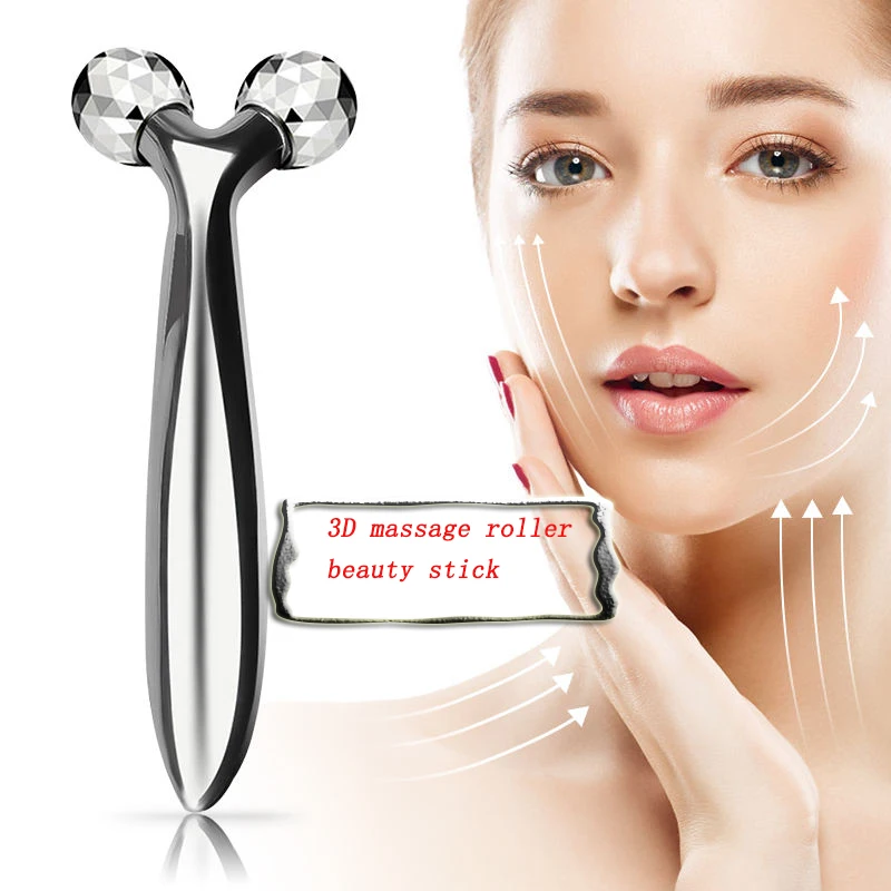 Face Rolling Massager Facial Lift 3D Manual Roller Massager Y Shape 360 Rotating Wrinkle Remover Body Massager Skin Care Tools Face Rolling Massager Facial Lift 3D Manual Roller Massager Y Shape 360 Rotating Wrinkle Remover Body Massager Skin Care Tools