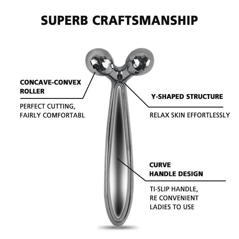 Face Rolling Massager Facial Lift 3D Manual Roller Massager Y Shape 360 Rotating Wrinkle Remover Body Massager Skin Care Tools Face Rolling Massager Facial Lift 3D Manual Roller Massager Y Shape 360 Rotating Wrinkle Remover Body Massager Skin Care Tools