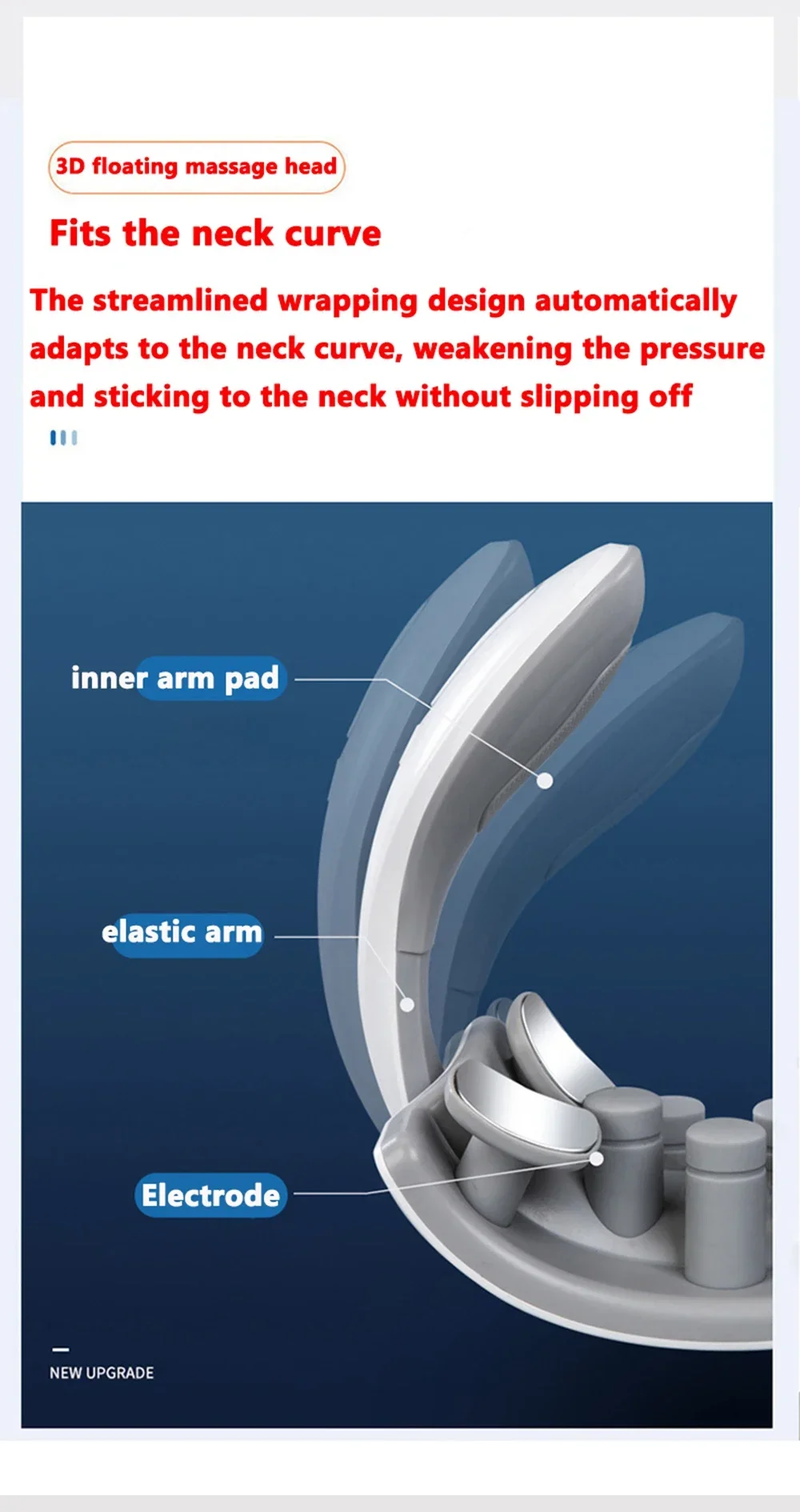 Smart Neck And Back Massager Device Shoulder Neck Massage Cervical Vertebra Vibrator Heating Relieve Pain Muscle Care Smart Neck And Back Massager Device Shoulder Neck Massage Cervical Vertebra Vibrator Heating Relieve Pain Muscle Care