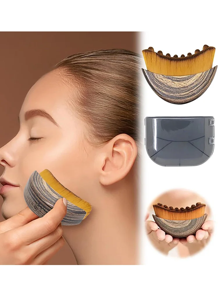 New Lymphatic Contour Care Facial Massage Brush with Storage Box for Facial Stimulating And Contouring