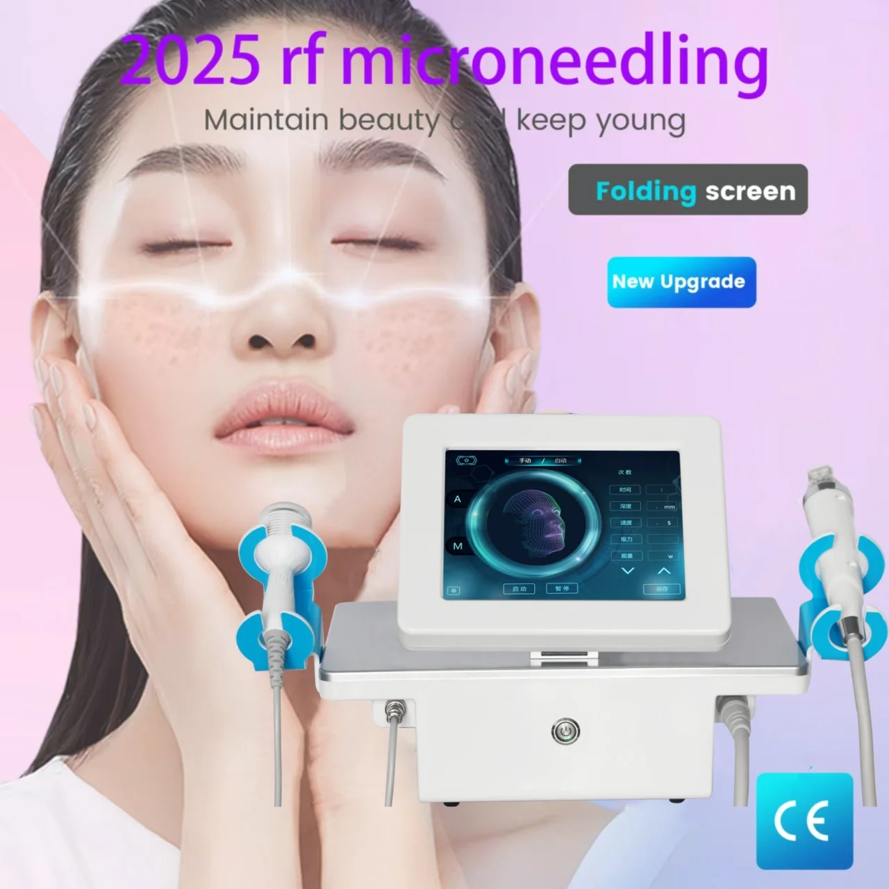 Morpheus 8 RF Microneedle Machine Stretch Mark Remover Fractional Beauty Salon Skin Tight Face Lift BUSINESS EQUIP - Image 2