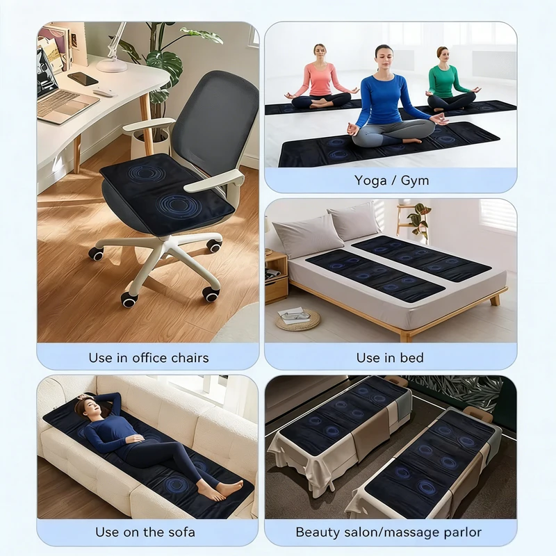 200*60cm PEMF Mat PEMF Magnetic Therapy Device Physio Magneto Machine Full Body Pain Relief Improve Sleep Boost Circulation 200*60cm PEMF Mat PEMF Magnetic Therapy Device Physio Magneto Machine Full Body Pain Relief Improve Sleep Boost Circulation
