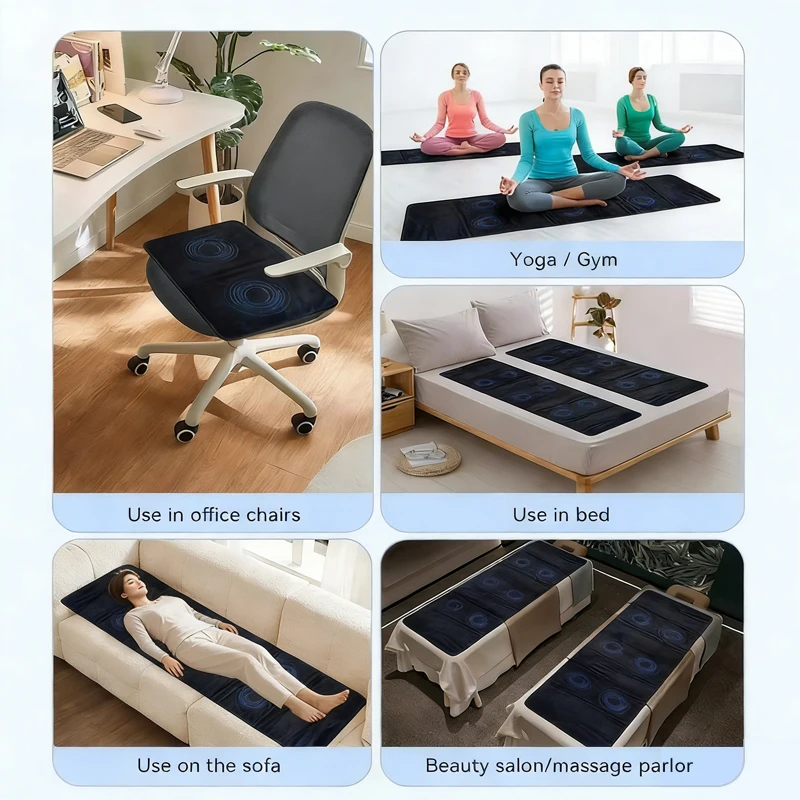 200*60cm PEMF Mat PEMF Magnetic Therapy Device Physio Magneto Machine Full Body Pain Relief Improve Sleep Boost Circulation - Image 6