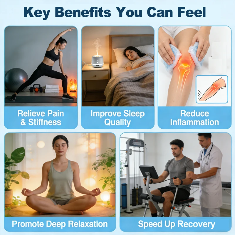 200*60cm PEMF Mat PEMF Magnetic Therapy Device Physio Magneto Machine Full Body Pain Relief Improve Sleep Boost Circulation - Image 3