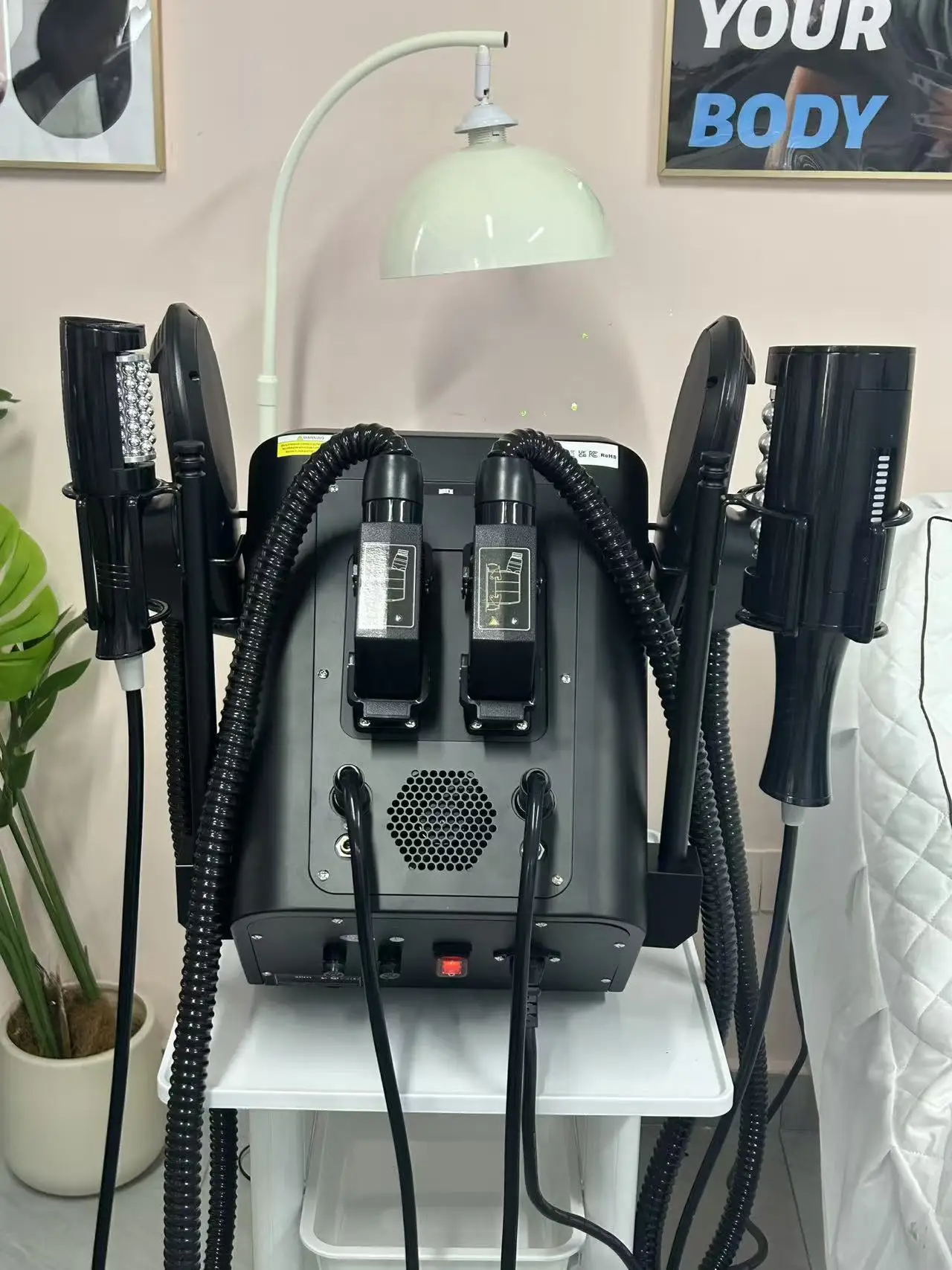EMS Vacuum Inner Ball Roller 360 Degree Rolling Cellulite Massage Weights Loss Machine Body Muscle Body Slimming Fat Removal EMS Vacuum Inner Ball Roller 360 Degree Rolling Cellulite Massage Weights Loss Machine Body Muscle Body Slimming Fat Removal