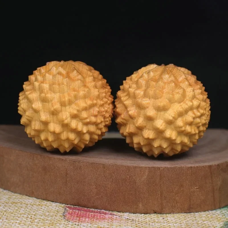 1pcs Massage Relax Muscle Durian Thorn Wood Health Ball Hand Fitness Stimulating Acupoints Foot Body Massage Healthcare Ball 1pcs Massage Relax Muscle Durian Thorn Wood Health Ball Hand Fitness Stimulating Acupoints Foot Body Massage Healthcare Ball