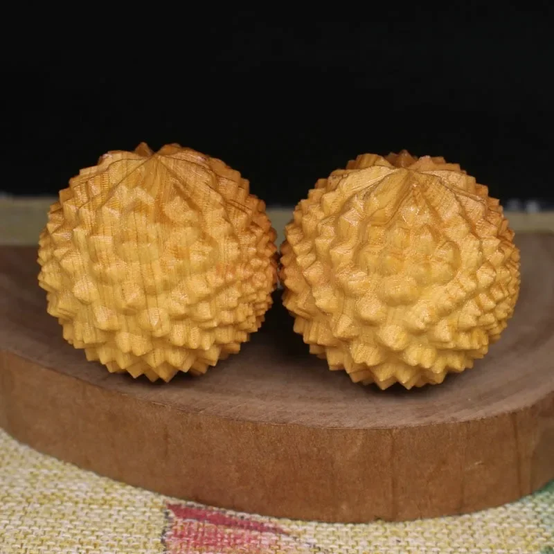 1pcs Massage Relax Muscle Durian Thorn Wood Health Ball Hand Fitness Stimulating Acupoints Foot Body Massage Healthcare Ball 1pcs Massage Relax Muscle Durian Thorn Wood Health Ball Hand Fitness Stimulating Acupoints Foot Body Massage Healthcare Ball