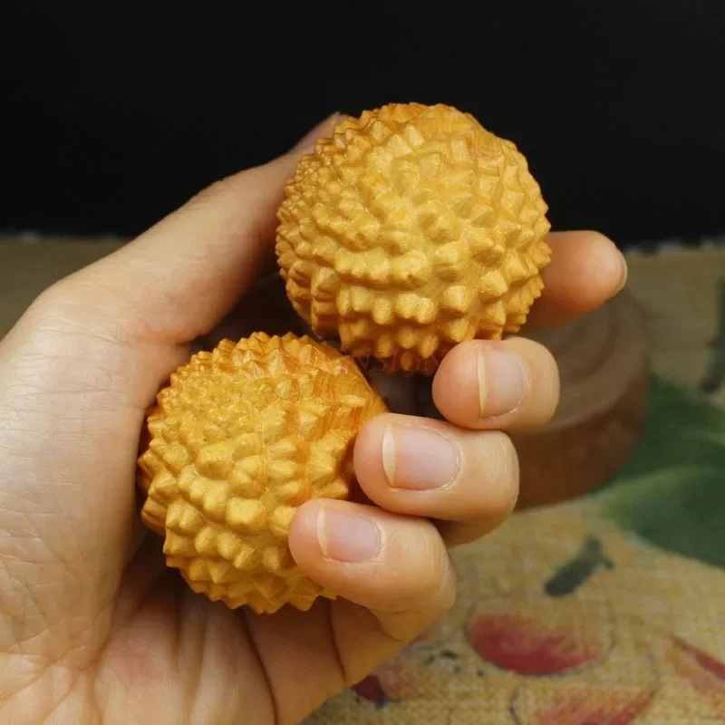 1pcs Massage Relax Muscle Durian Thorn Wood Health Ball Hand Fitness Stimulating Acupoints Foot Body Massage Healthcare Ball 1pcs Massage Relax Muscle Durian Thorn Wood Health Ball Hand Fitness Stimulating Acupoints Foot Body Massage Healthcare Ball