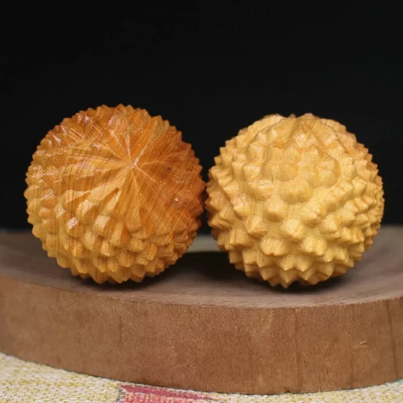 1pcs Massage Relax Muscle Durian Thorn Wood Health Ball Hand Fitness Stimulating Acupoints Foot Body Massage Healthcare Ball 1pcs Massage Relax Muscle Durian Thorn Wood Health Ball Hand Fitness Stimulating Acupoints Foot Body Massage Healthcare Ball